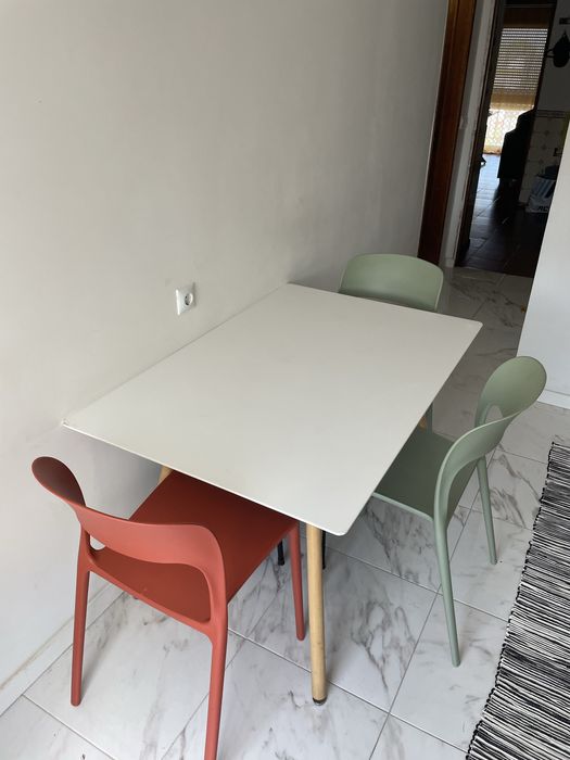 Mesa de jantar Branca