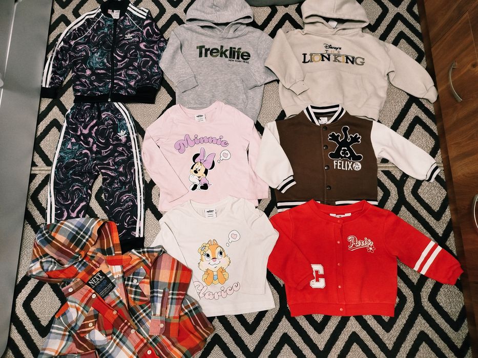 Великий пакет речей на дівчинку фірма Zara, Адідас