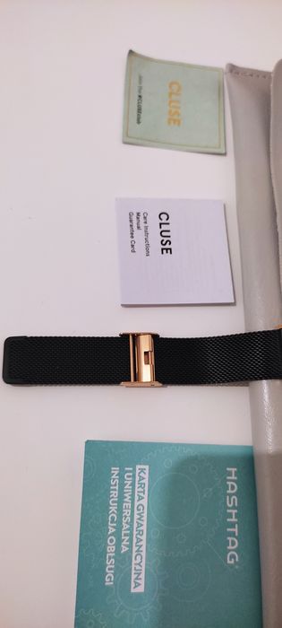 Zegarek damski CLUSE Bocho Chic Black