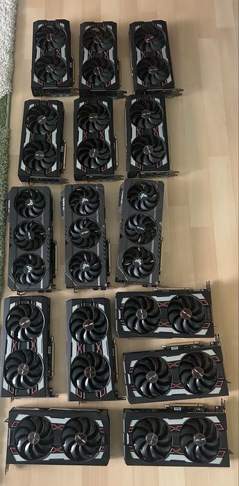 Sapphire pulse radeon RX 5600 xt 6gb 12шт RTX 3080 Asus