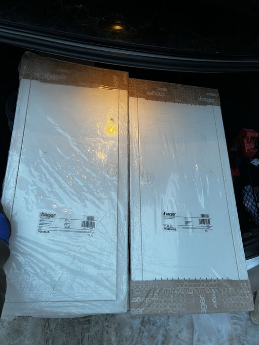 Нові двері до щитів hager volta 48модулів