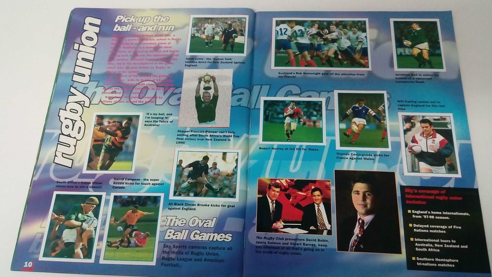 Caderneta de cromos Sports Sticker Collection