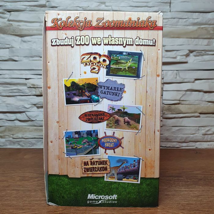 KOLEKCJA ZOOMANIAKA - Zoo Tycoon 2 + dodatki - polskie wydanie PL [PC]
