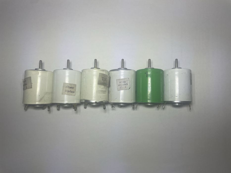 DC моторчики 3–6V (2 pin / 3 pin), робочі, (для DIY/робототехніки)