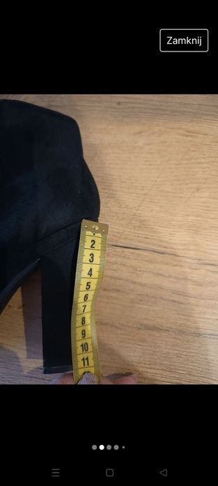 Botki H&M rozmiar 37