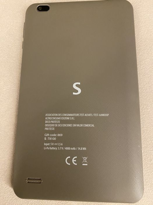 Mini tablet Android novo com pelicula no ecrã64729672191363124