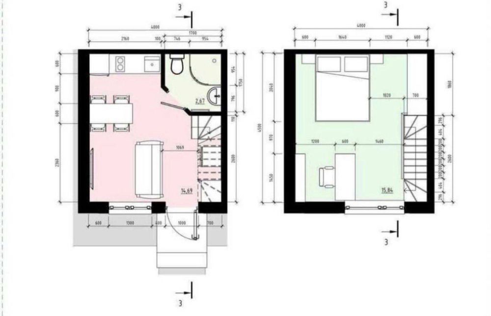 АКЦІЯ! Таунхаус готовий до заселення 36м2 - 46900$