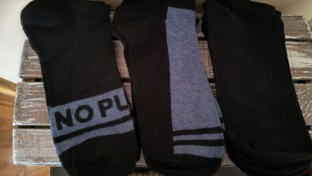 Skarpety męskie stopki 9 par (43-46)