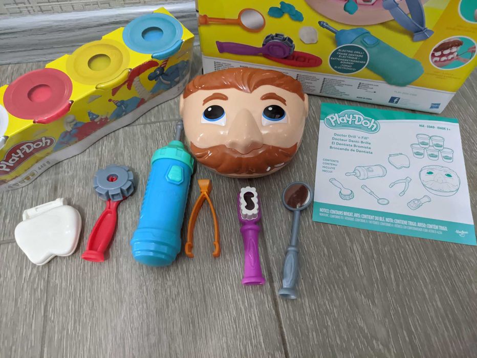 Містер Зубастик набір для ліплення з пластиліном плей до