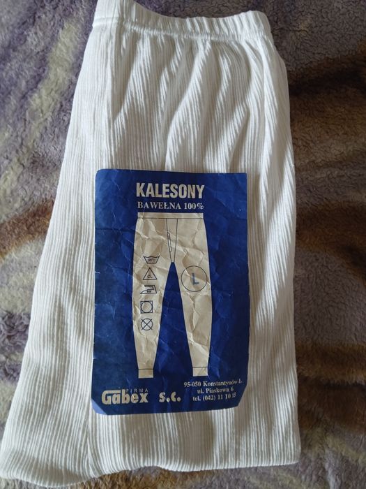 Nowe kalesony męski z bawełny L .