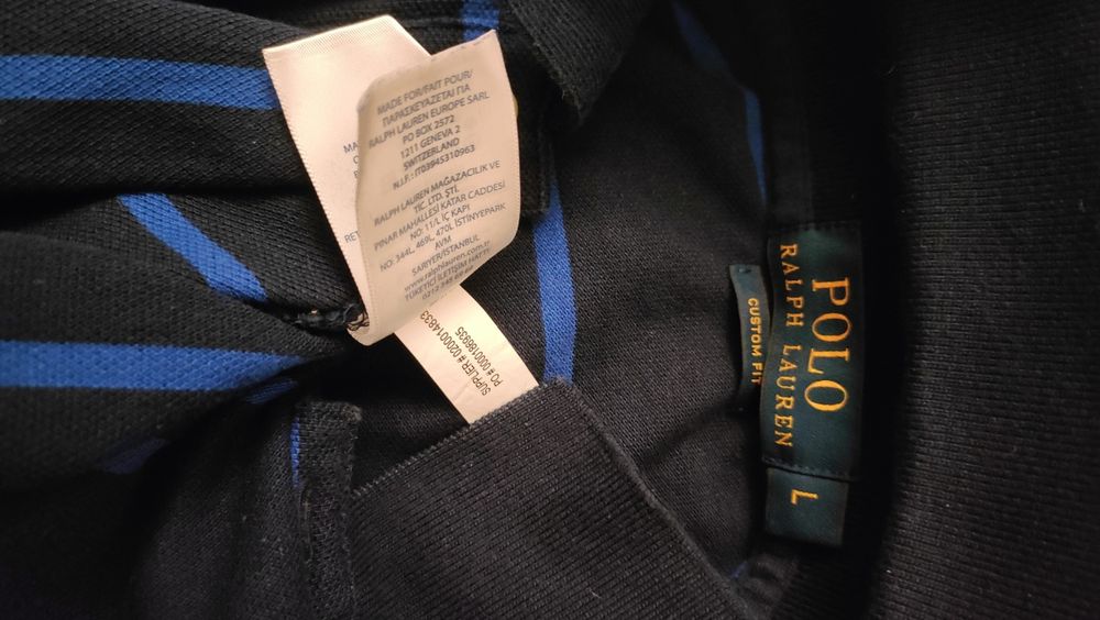 świetna koszulka POLO RALPH LAUREN custom fit jak nowa