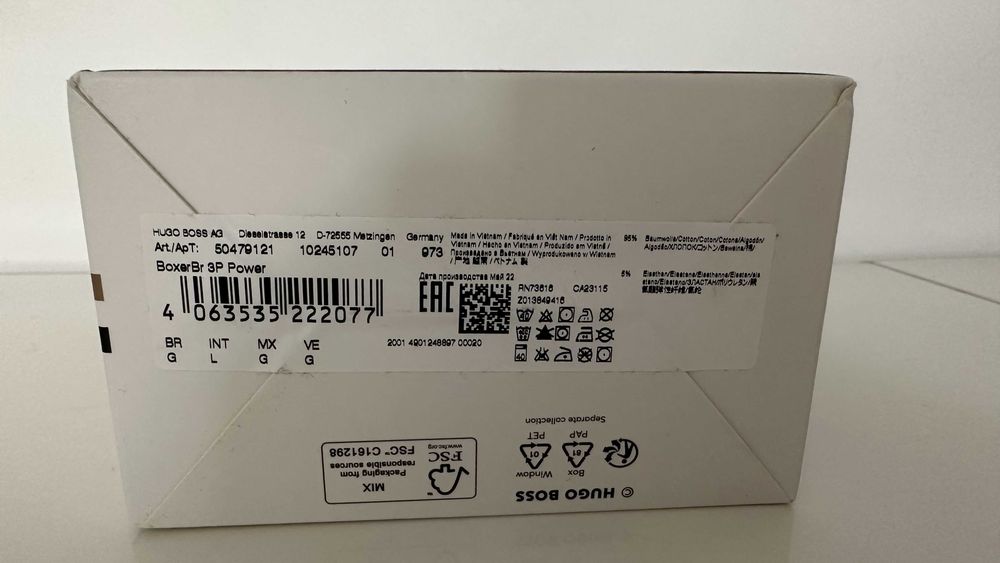 HUGO BOSS bokserki męskie rozmiar L