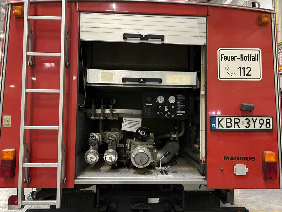 IVECO MAGIRUS 120 19A Straż pożarna GBA OSP specjalny pożarniczy
