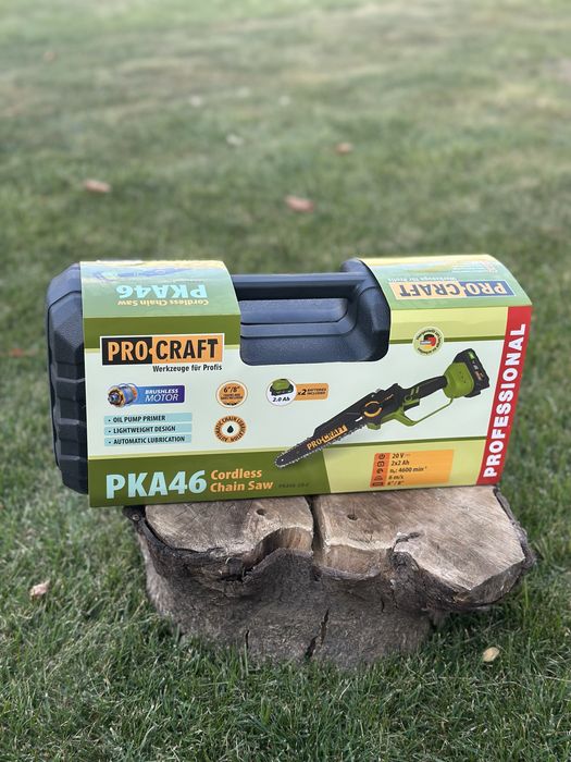 Акумуляторна міні пила Procraft РКА46 (2 АКБ та ЗП) кейс