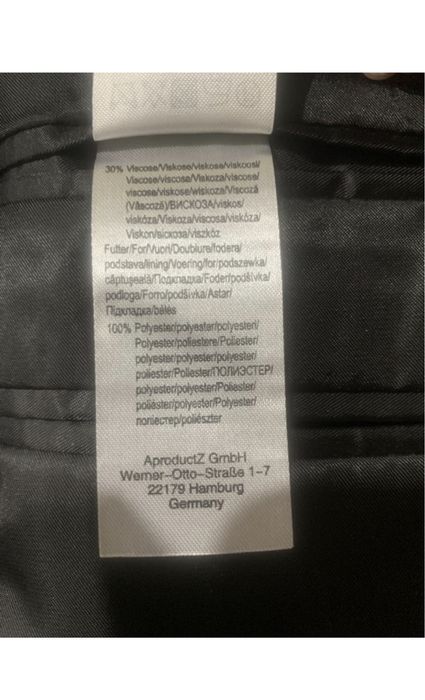 Пиджак классика, черный