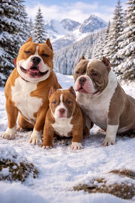 Piesek american bully