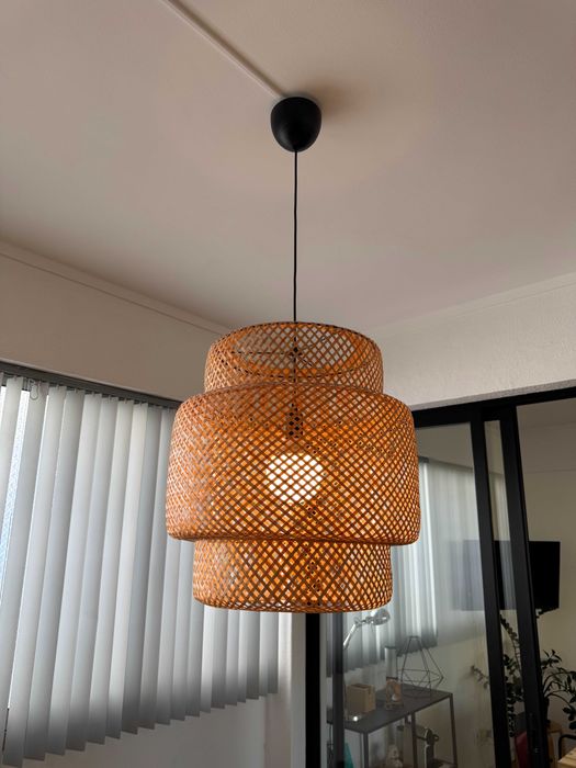 Candeeiro de Teto - Ikea - Bambu