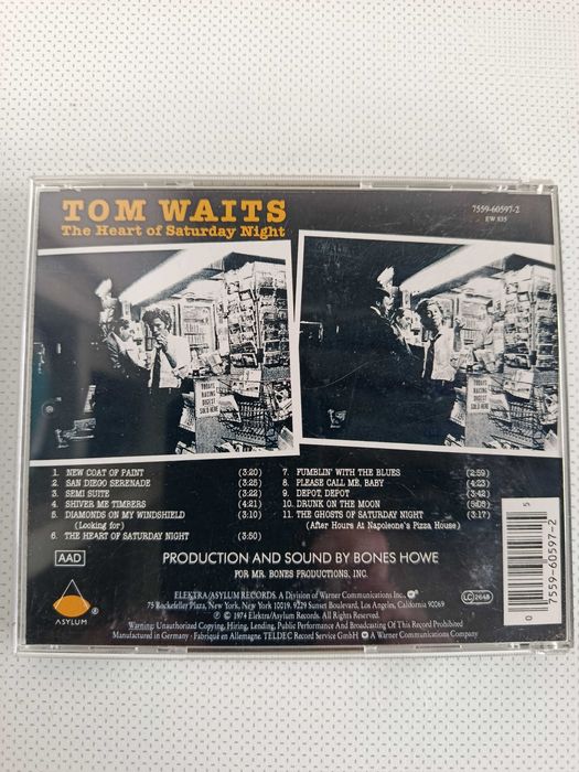 TOM WAITS   
TOM WAITS  - The Heart of Saturday Nigth