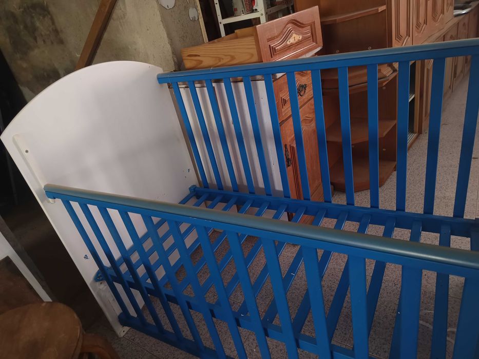 Cama bebe madeira