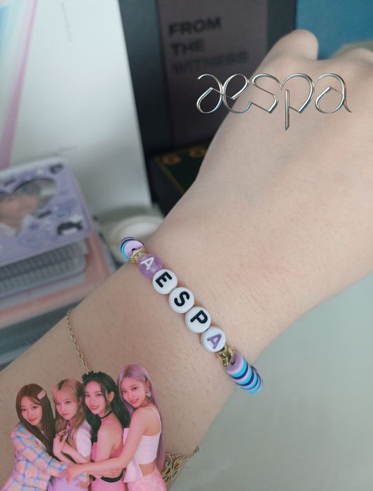 Bransoletka K-POP - AESPA (Handmade)