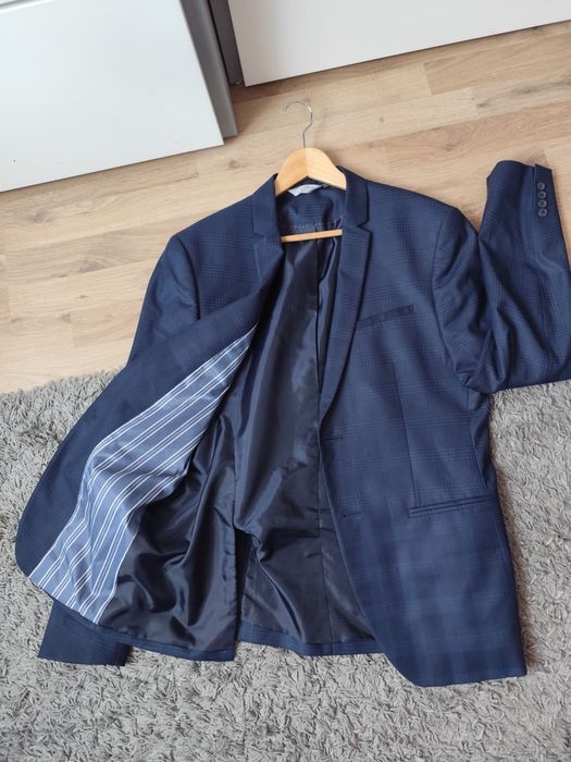 Marynarka męska w kratkę Zara r. 52 L