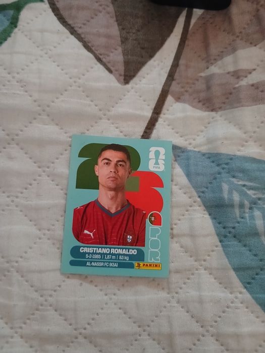 Cromo do cristiano ronaldo 2026