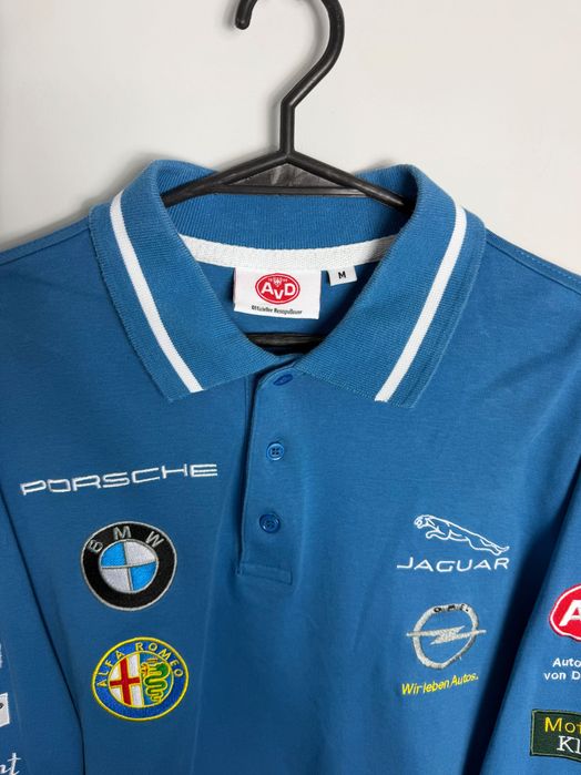 Longsleeve AVD Oldtimer Grand Prix Porsche Jaguar BMW Opel Racing Nascar Size: M 70x58 cm Długość x Szerokość