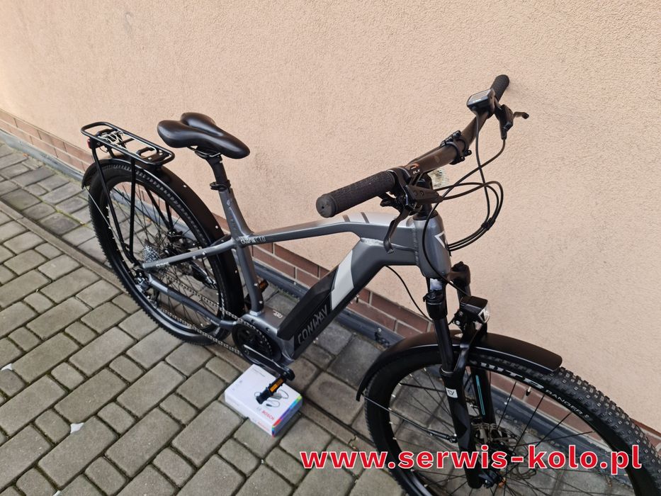 Rower elektryczny górski MTB CROSSOWY CONWAY koła 29 SHIMANO DEORE