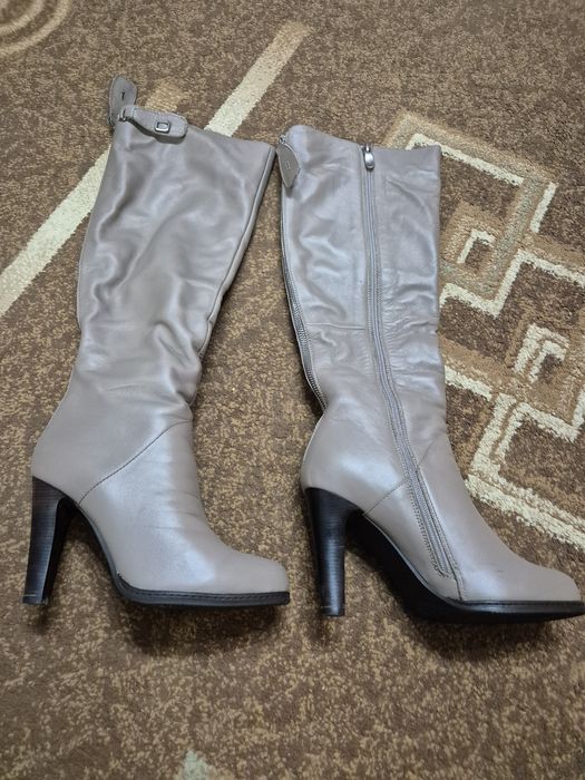 Шкіряні зимові жіночі чоботи в ідеальному стані Bell sueno Італія 36р