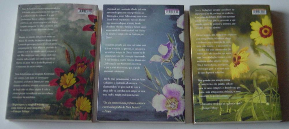 Nora Roberts - Conjunto "Trilogia Irlandesa"
