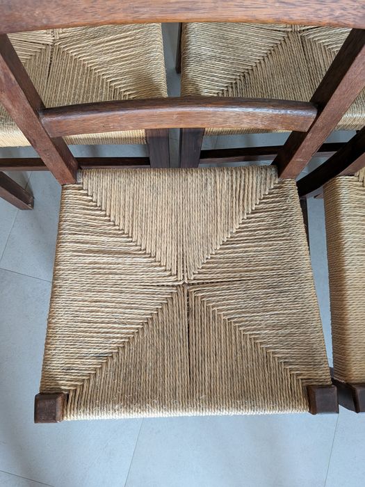 Mesa IKEA Vihals verde + 5 Cadeiras