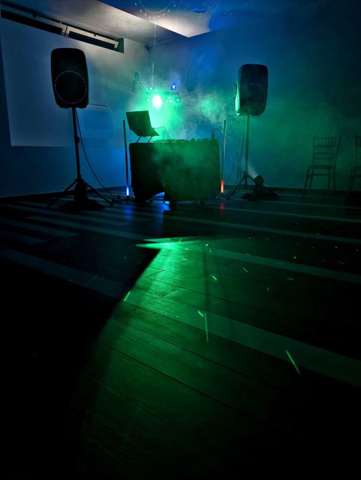 Material de som coluna e amplificador