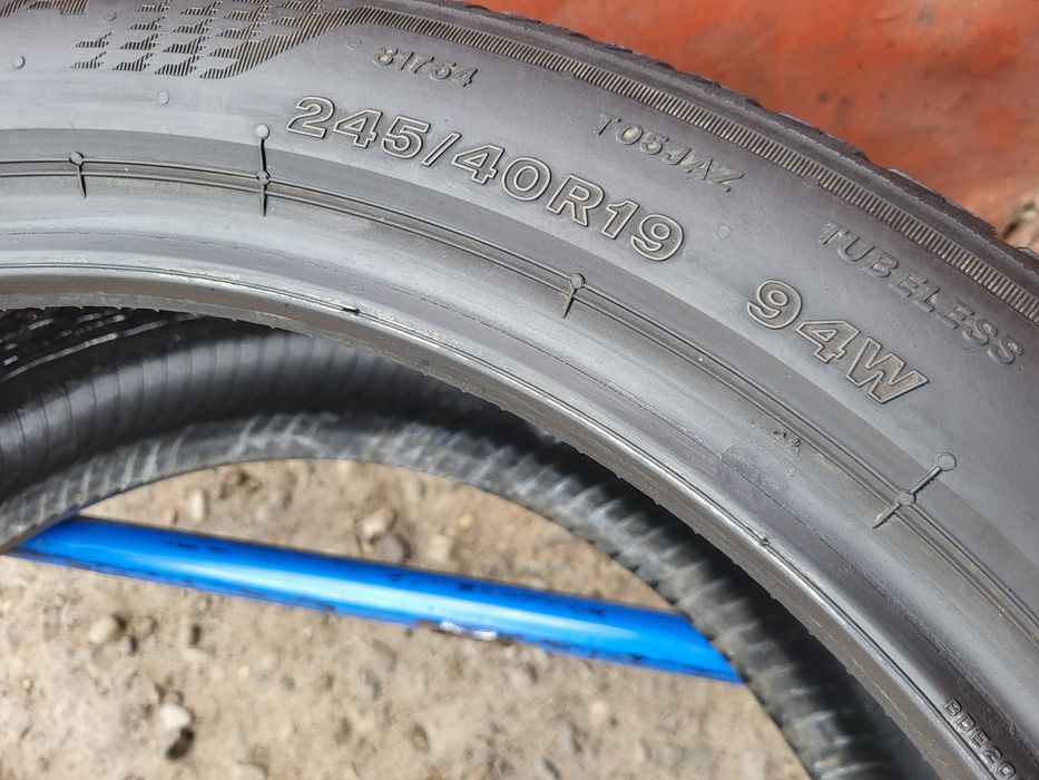 245/40/19 R19 Bridgestone Turanza T005 2шт ціна за 1шт шини