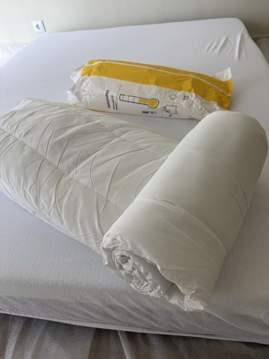 Edredão branco  240x220 ikea