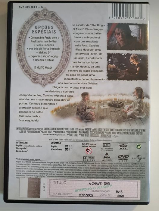 DVD a chave.       .