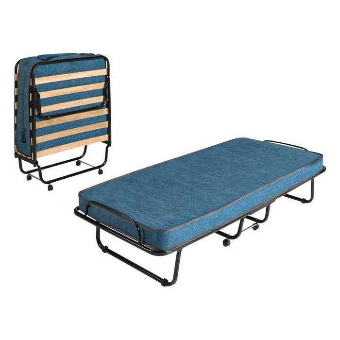 Cama dobrável de solteiro com colchão de espuma Ergoform