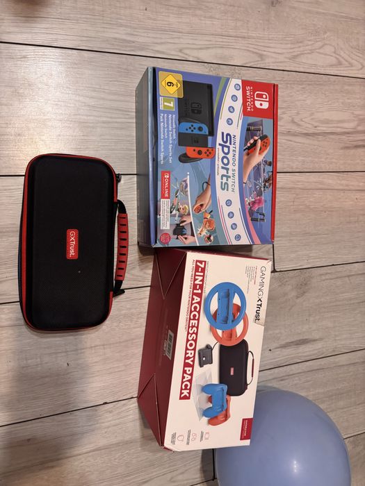 Nitendo switch z akcesoriami