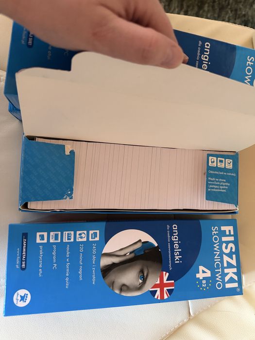Fiszki do nauki angielskiego B1/B2