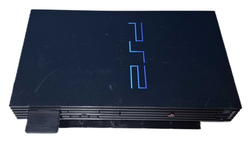 PlayStation 2 FAT SCPH-39004 | Oryginalna Karta FMCB | Zestaw | Pad BigBen + 2 Gry