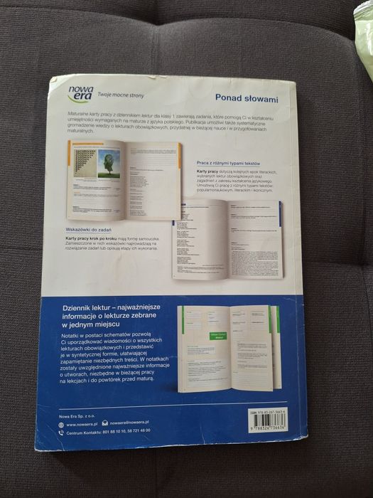 Ponad słowami maturalne karty pracy