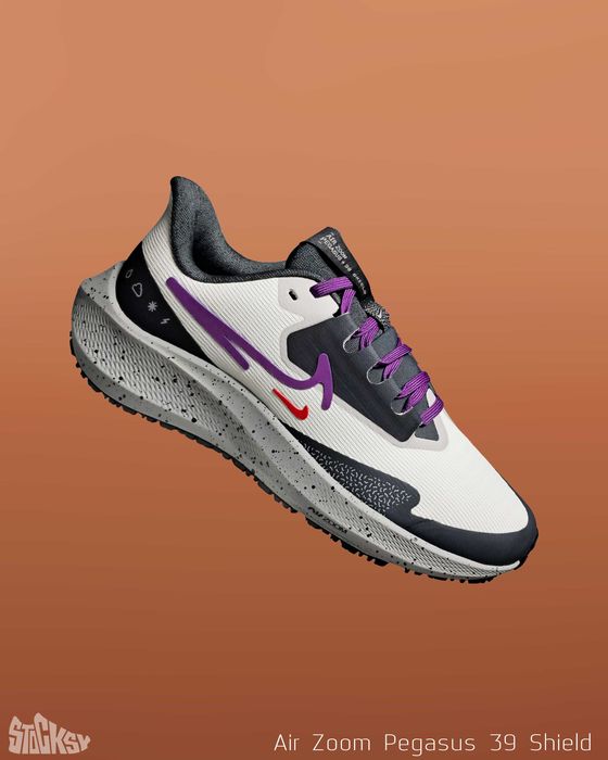 РОЗПРОДАЖ! Жіночі кросівки Nike Pegasus 39 Shield. Водонепроникні. Оригінал. Розмір 37.5 - 23.5 см
