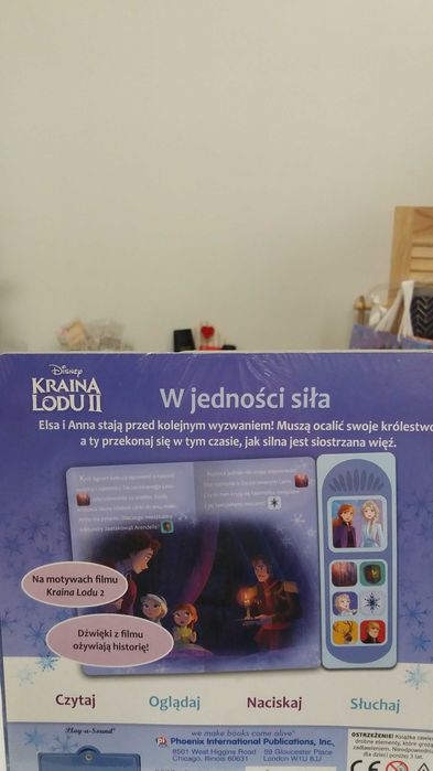 Książka dla dzieci - KRAINA LODU - Disnay