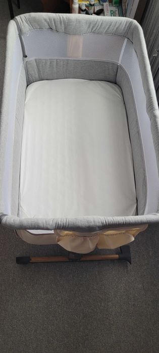 LIONELO łóżeczko dostawne, wolnostojące i kołyska 3-w-1