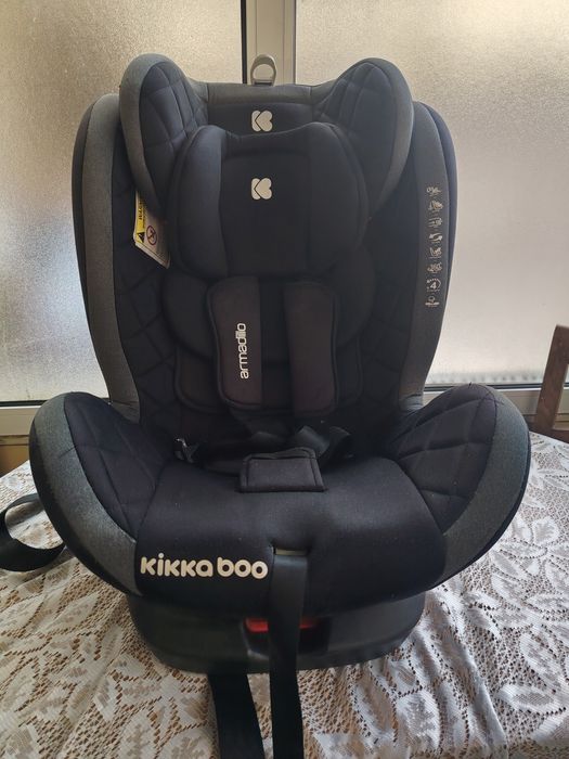 Cadeira Auto Criança KikkaBoo Armadillo 360° (0-36kg / Grupo 0+/1/2/3)