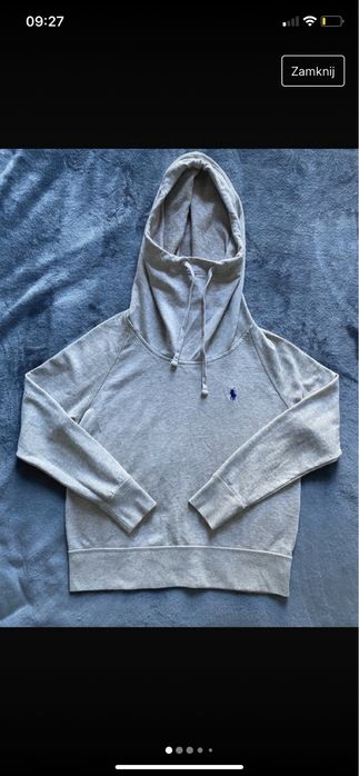 Bluza Damska z Kapturem i Kominem - Ralph Lauren - Rozmiar S