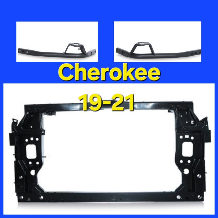 Решітка бампера Jeep Cherokee 19-21 68288039AB 68288045AB Джип Черокі бампер фара туманка молдинг кріплення бачок накладка губа жалюзі кріплення птф
