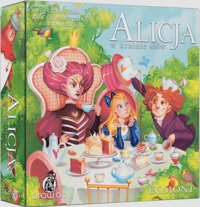 Alicja w krainie słów Egmont pudełko,260x248 mm
