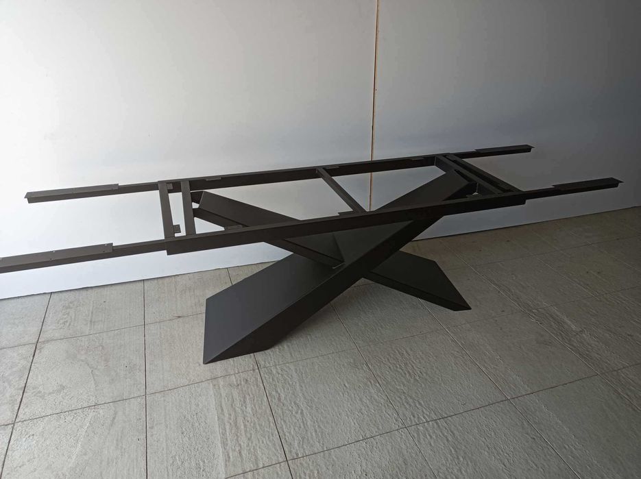 Nowoczesna podstawa stołu VEGAS stelaż LOFT czarny