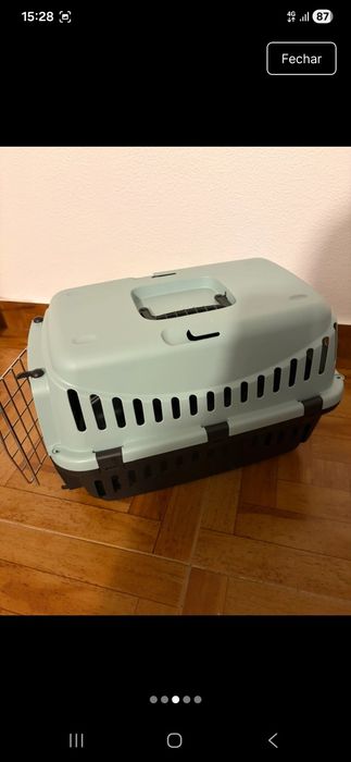 Transportadora de animal