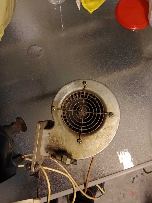 Sterownik do kotła, dmuchawa, pompa wody